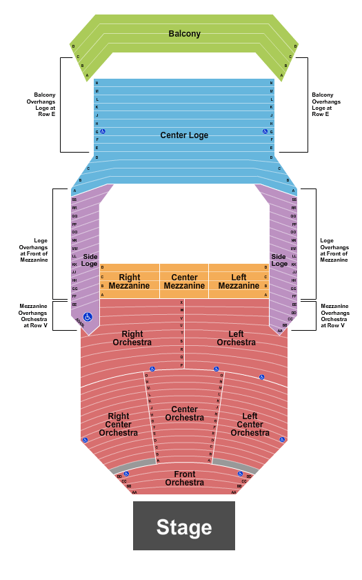 Uihlein Hall Hell's Kitchen Seating Chart